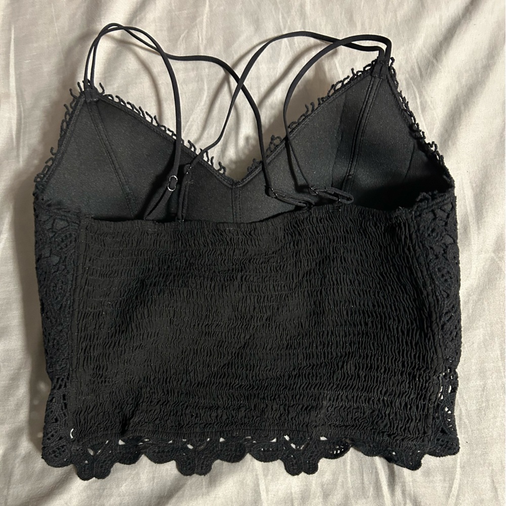Willow & Root Crochet Cropped Tank Size XL - Picture 2 of 4